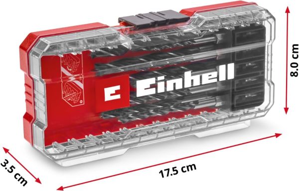 Einhell Ahşap delme uç seti 10 parça, S-CASE kutu - 49108733