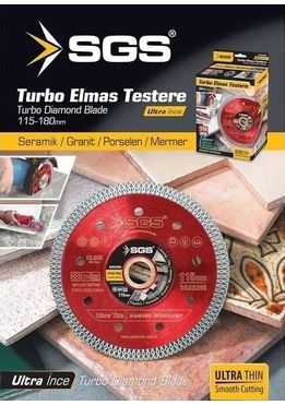 Sgs Turbo Elmas Testere 115 MM Sgs2265
