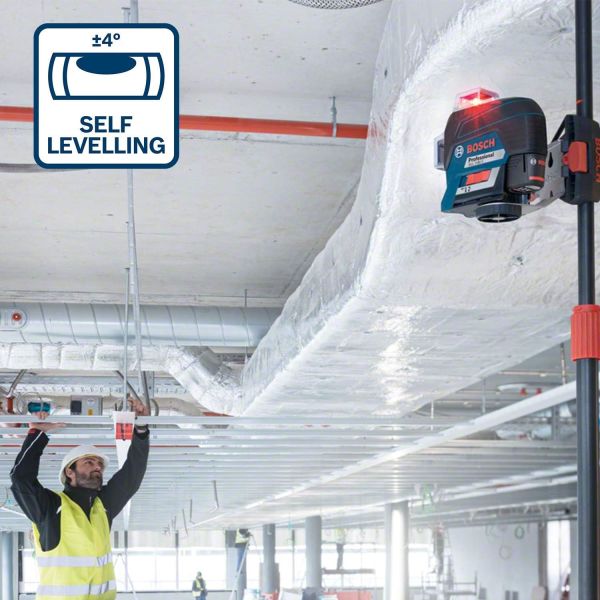 Bosch Professional GLL 3-80 C Prof. + BT 150 Çizgili Hizalama Lazeri - 0601063R01