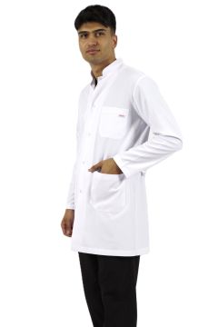 Hakim Yaka Orta Boy Erkek Doktor-Öğretmen Önlüğü