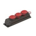 Ne-ad 3x25 A 3'lü Kauçuk Grup Priz Kablosuz 4012
