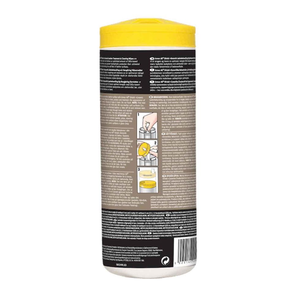 Armor All Shield Seramik Deri Temizleme Mendili