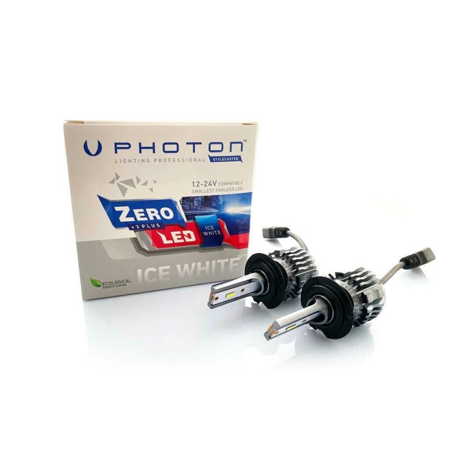 Photon Far Ampulü Led Zero Serisi +3 Plus H7 Fansiz