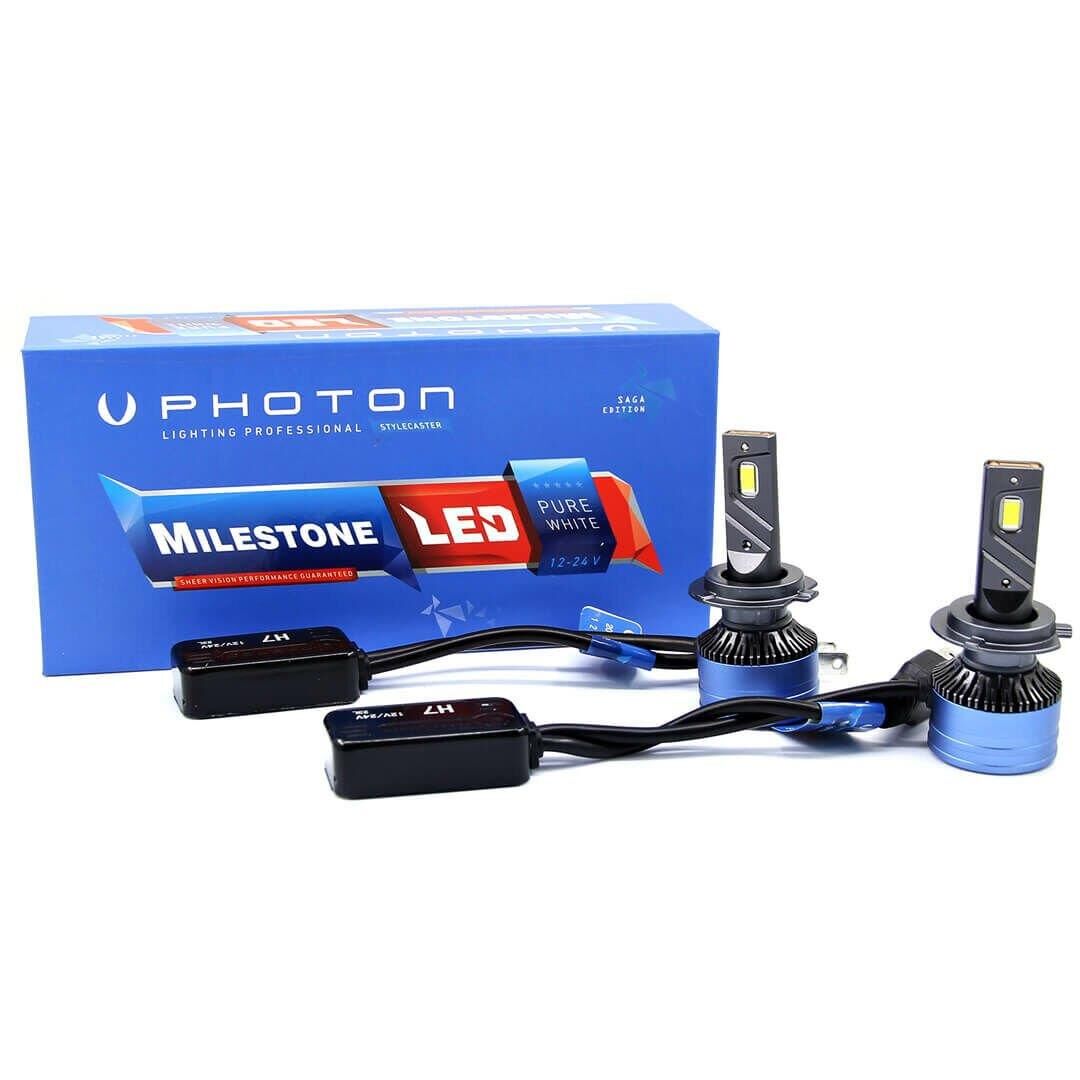 Photon Far Ampulü Led Headlight Milestone Serisi H7 Saga Edition
