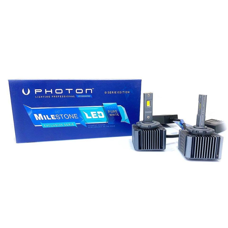 Photon Far Ampulü Led Headlight Milestone Serisi D1S/R Ballast Versiyon