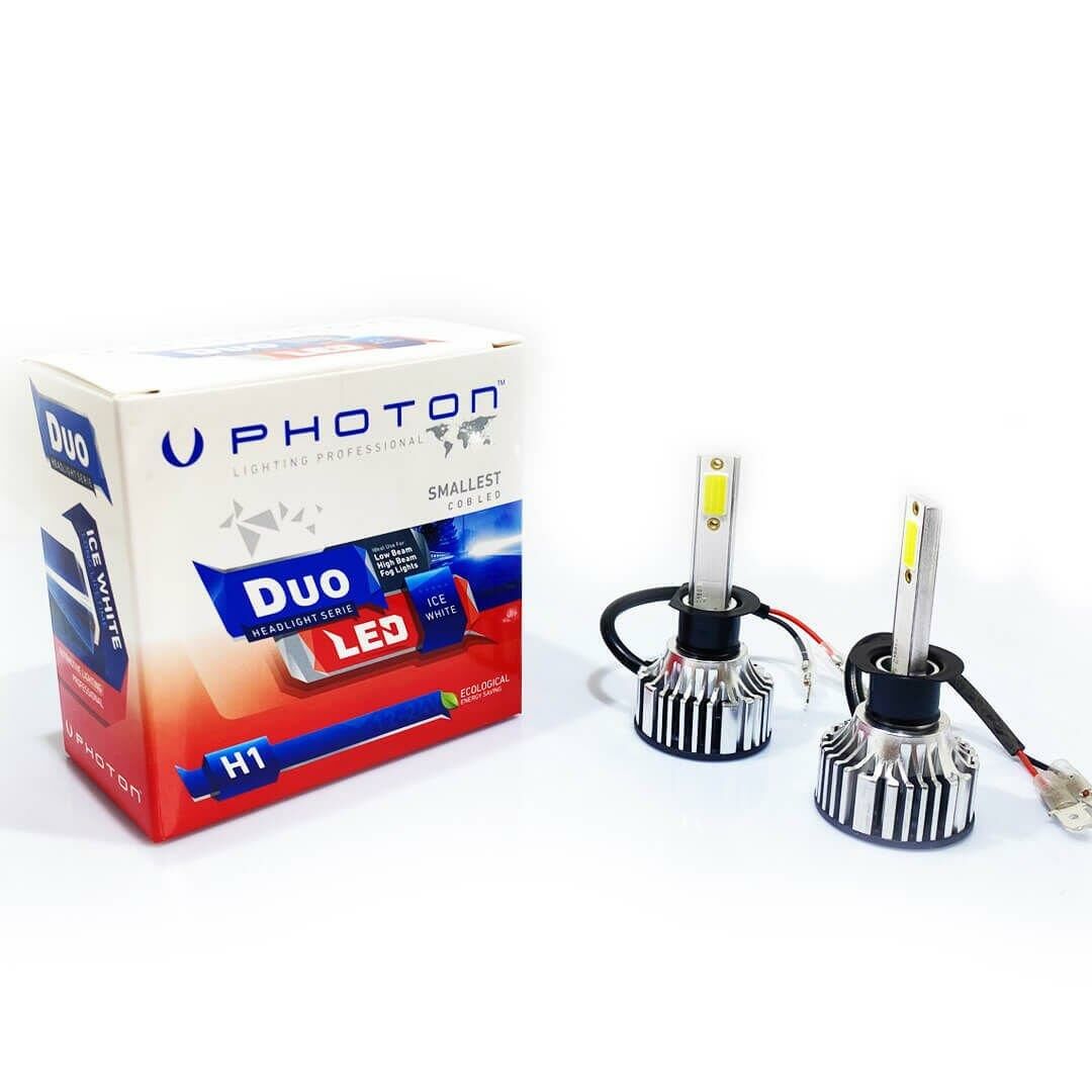 Photon Far Ampulü Led Headlight Duo Serisi H1