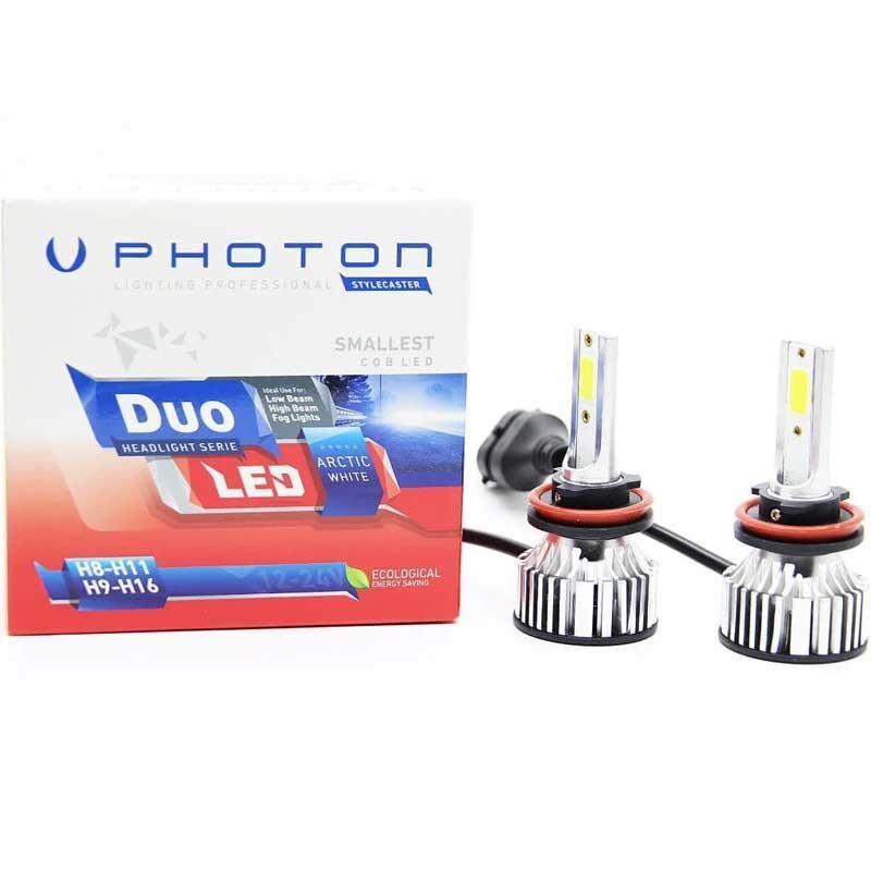 Photon Far Ampulü Led Headlight Duo Serisi H8/H9/H11/H16