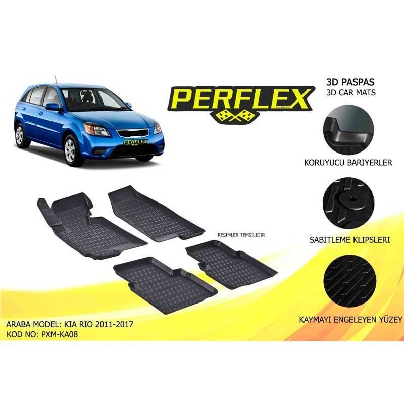 Perflex Paspas 3D Havuzlu X-Mat Rio 2011-2017