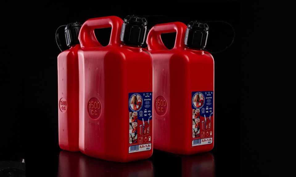 Dimartino Pro Benzin ve Yag Bidonu 5 Lt 7030