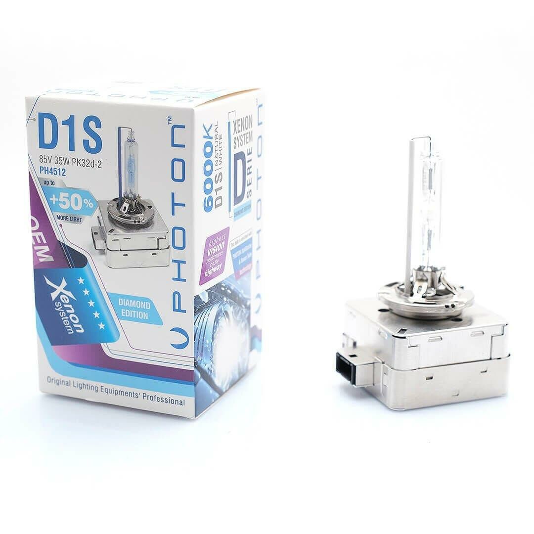 Photon Xenon Ampül D1S 6000K %50 Fazla Isik