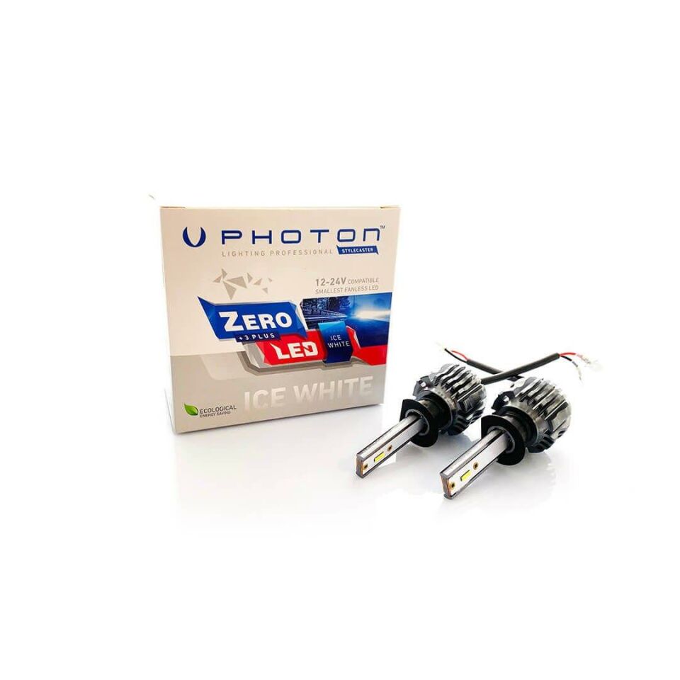 Photon Far Ampulü Led Zero Serisi +3 Plus H1 Fansiz
