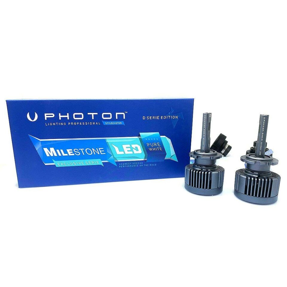 Photon Far Ampulü Led Headlight Milestone Serisi D2S/R Ballast Versiyon