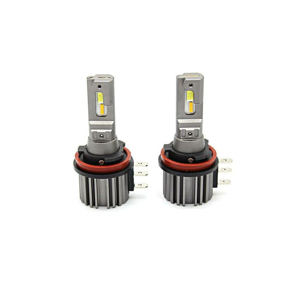 Photon Far Ampulü Led Headlight Ultimate Serisi +5 Plus Turuncu Gündüz Led'li H15 Fansiz