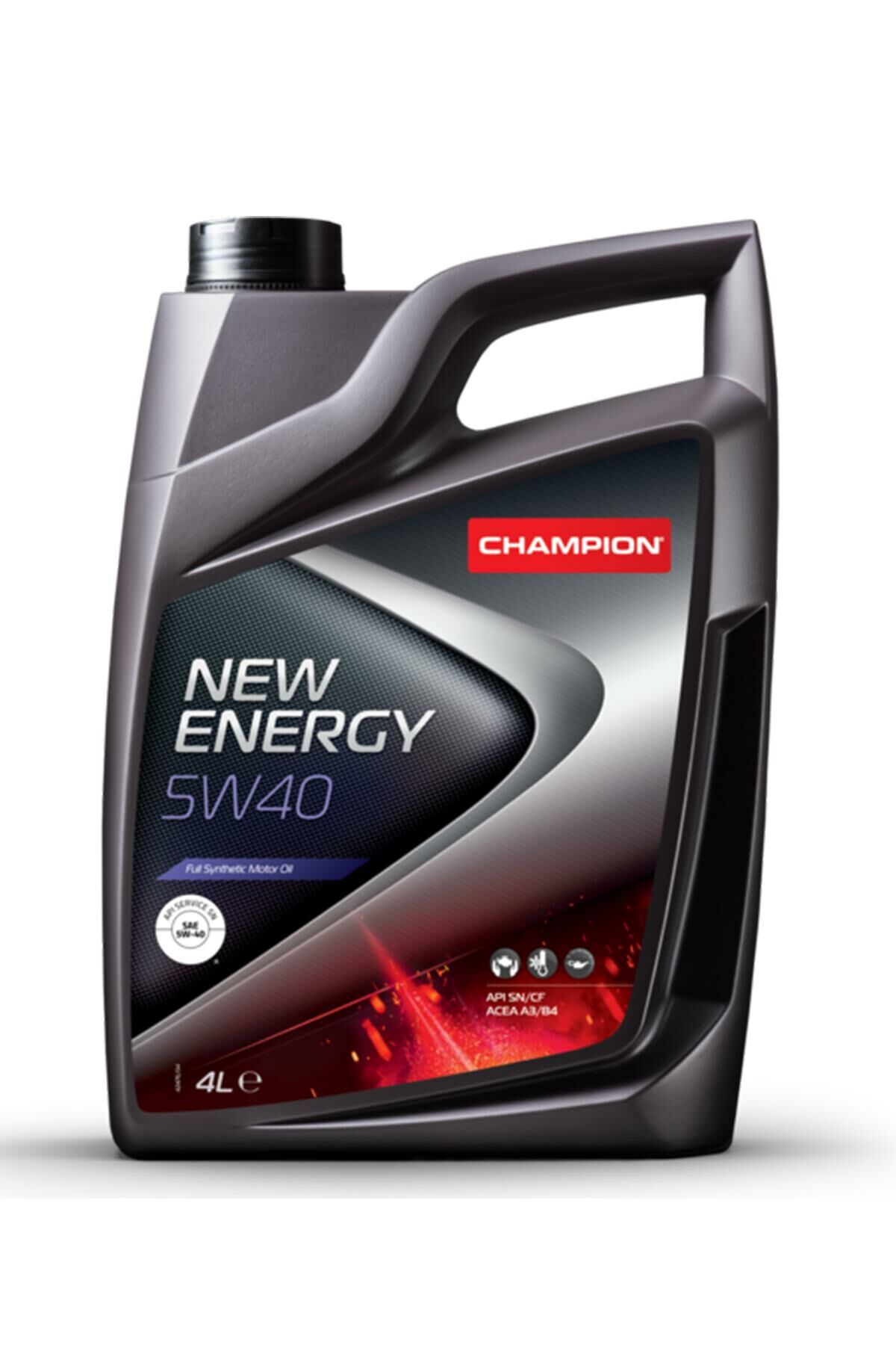 Champion 5W40 Benzinli Motor Yağ 4L CHAMPION NEW ENERGY 5W40 Motor Yağı 4L.