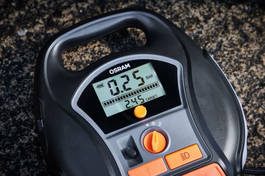 Osram Tyreinflate 6000 Dijital sarjli Lastik sisirme Kompresörü Hava Pompasi OTI6000