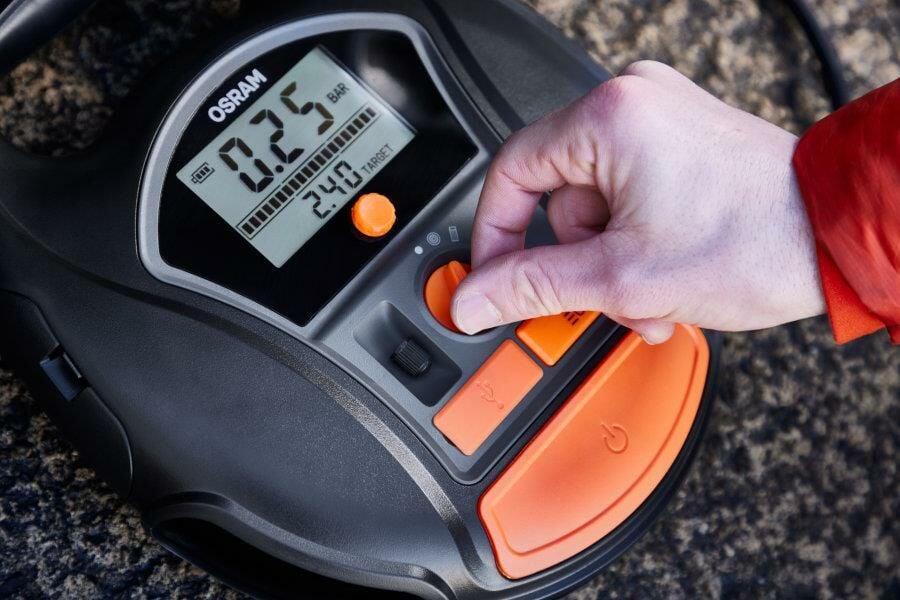 Osram Tyreinflate 6000 Dijital sarjli Lastik sisirme Kompresörü Hava Pompasi OTI6000