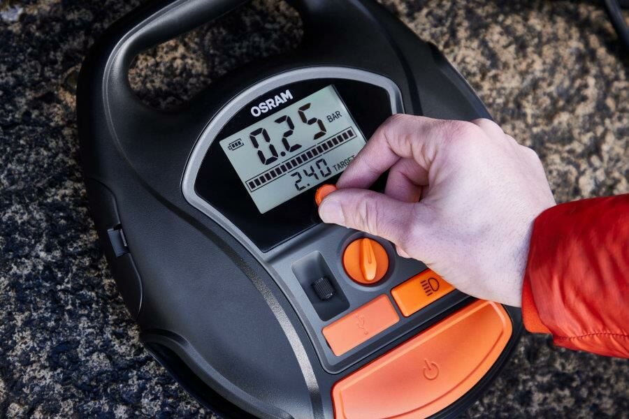 Osram Tyreinflate 6000 Dijital sarjli Lastik sisirme Kompresörü Hava Pompasi OTI6000