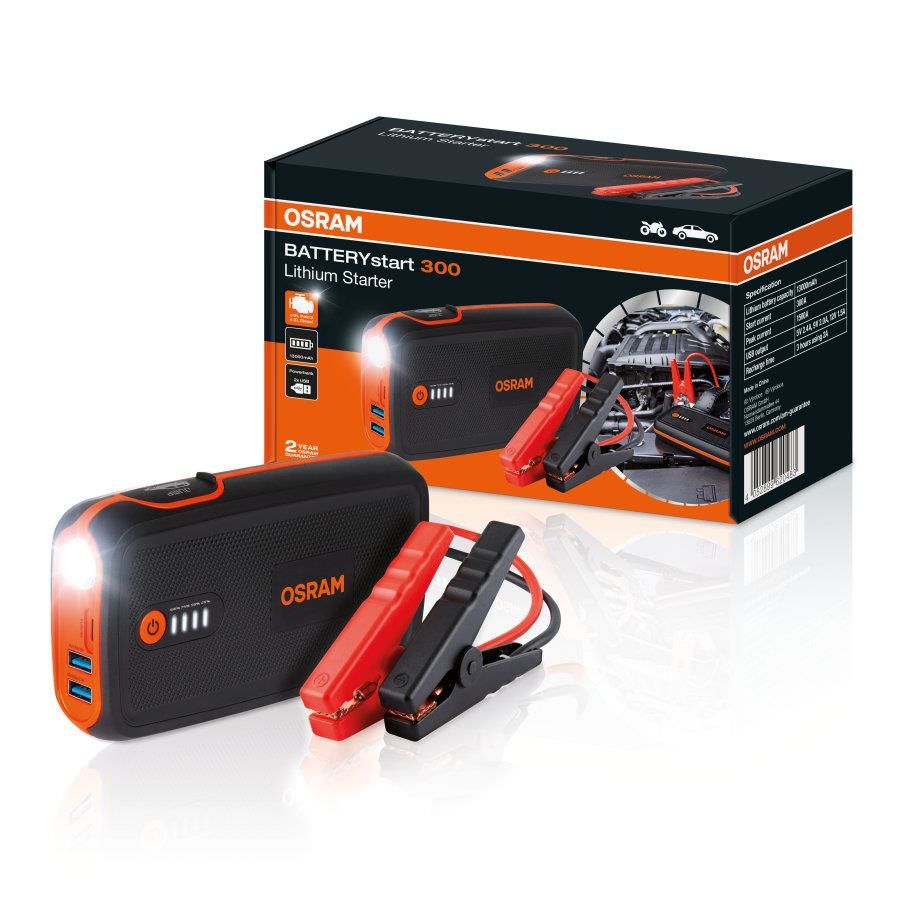 Osram 300 Akü sarj Cihazi 13000Mah OBSL300
