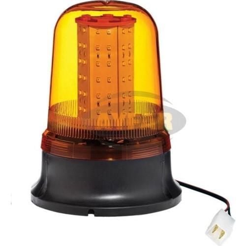 Trafik Döner ikaz Lambasi Ledli 12/24V Sari TR 503-8