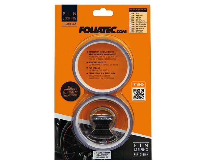 Foliatec Jant serit Seti ve Montaj Aparati 215x4cm-6mm Lacivert