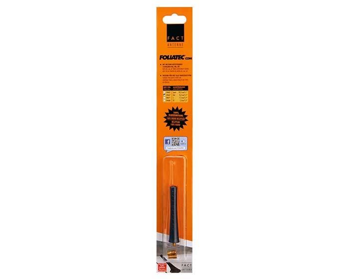 Foliatec Küçük Çok Yönlü Dot 8.2cm Siyah Anten