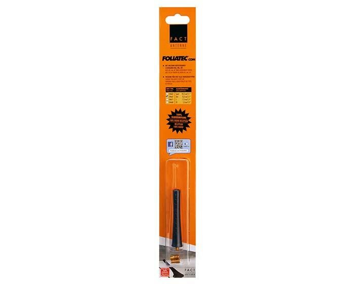 Foliatec Küçük Çok Yönlü Dot 8.2cm Siyah Anten