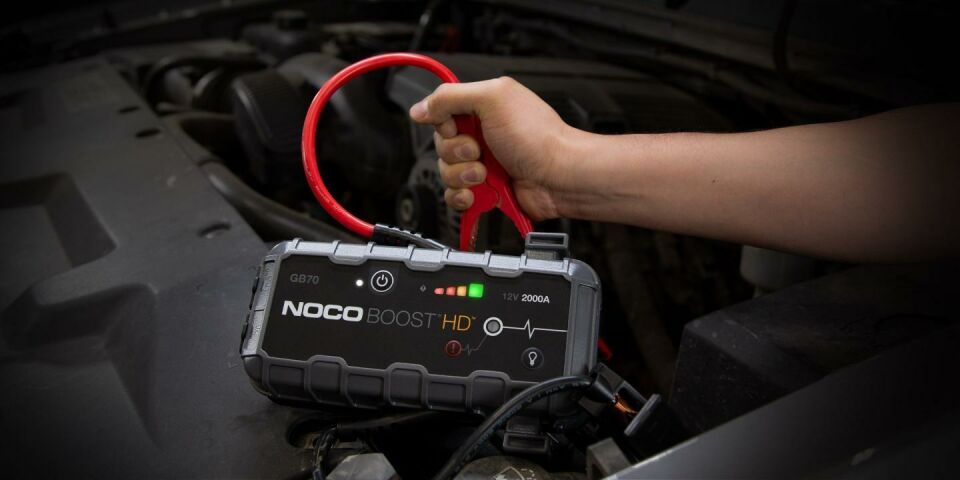Noco Boost HD GB70 12V 2000 Amper Lityum Akü Takviye + Powerbank + Led Lamba