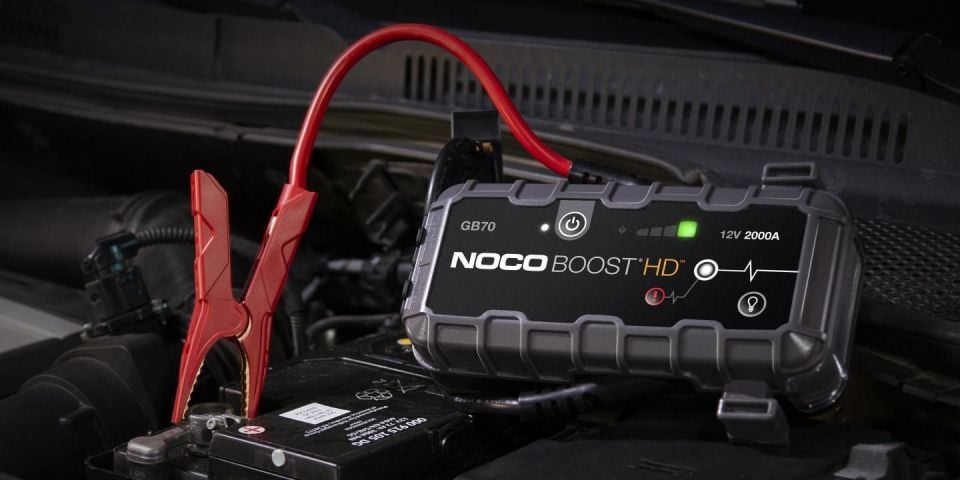 Noco Boost HD GB70 12V 2000 Amper Lityum Akü Takviye + Powerbank + Led Lamba  + Eva Çanta