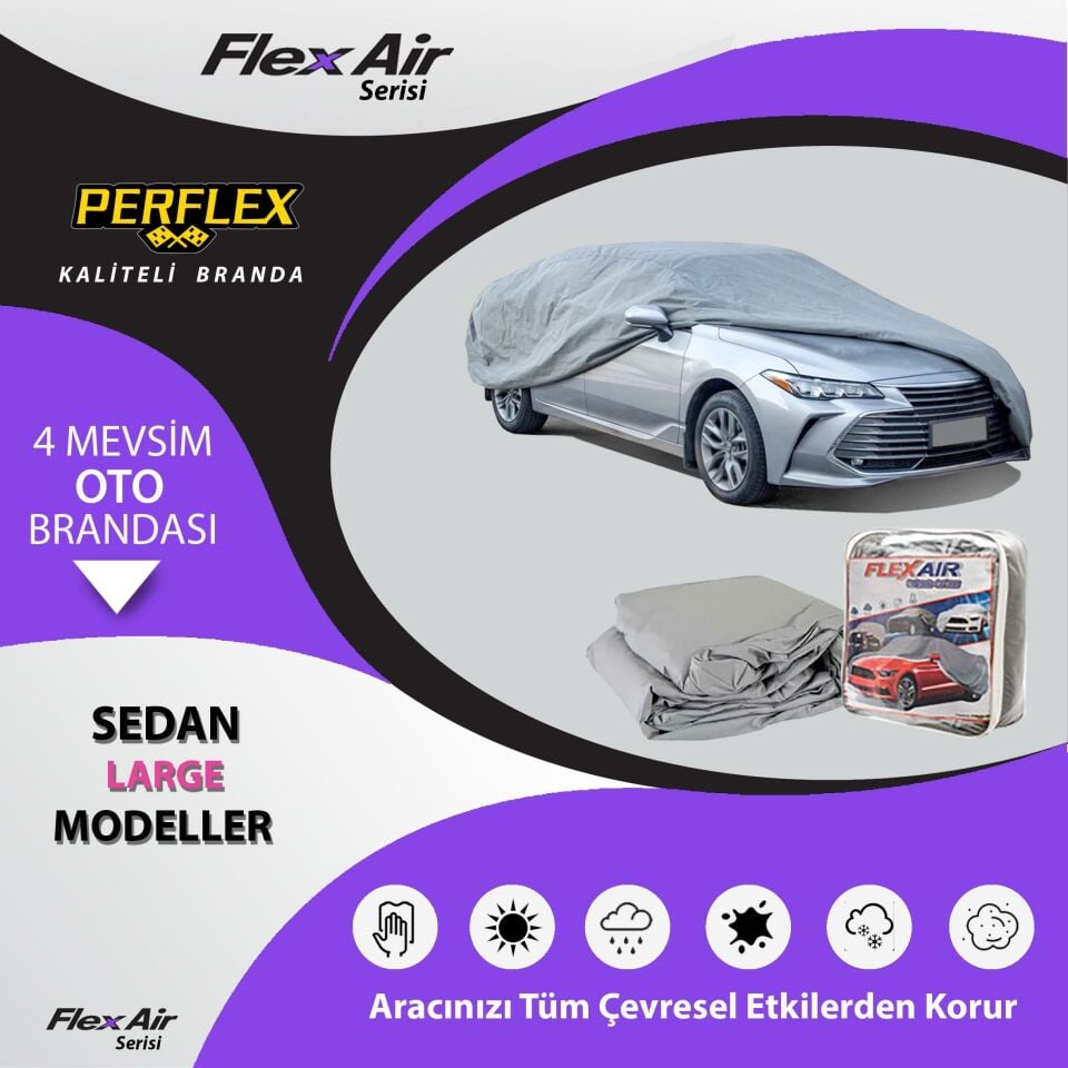 Flexair Oto Branda Sedan Large Araçlara Uyumlu