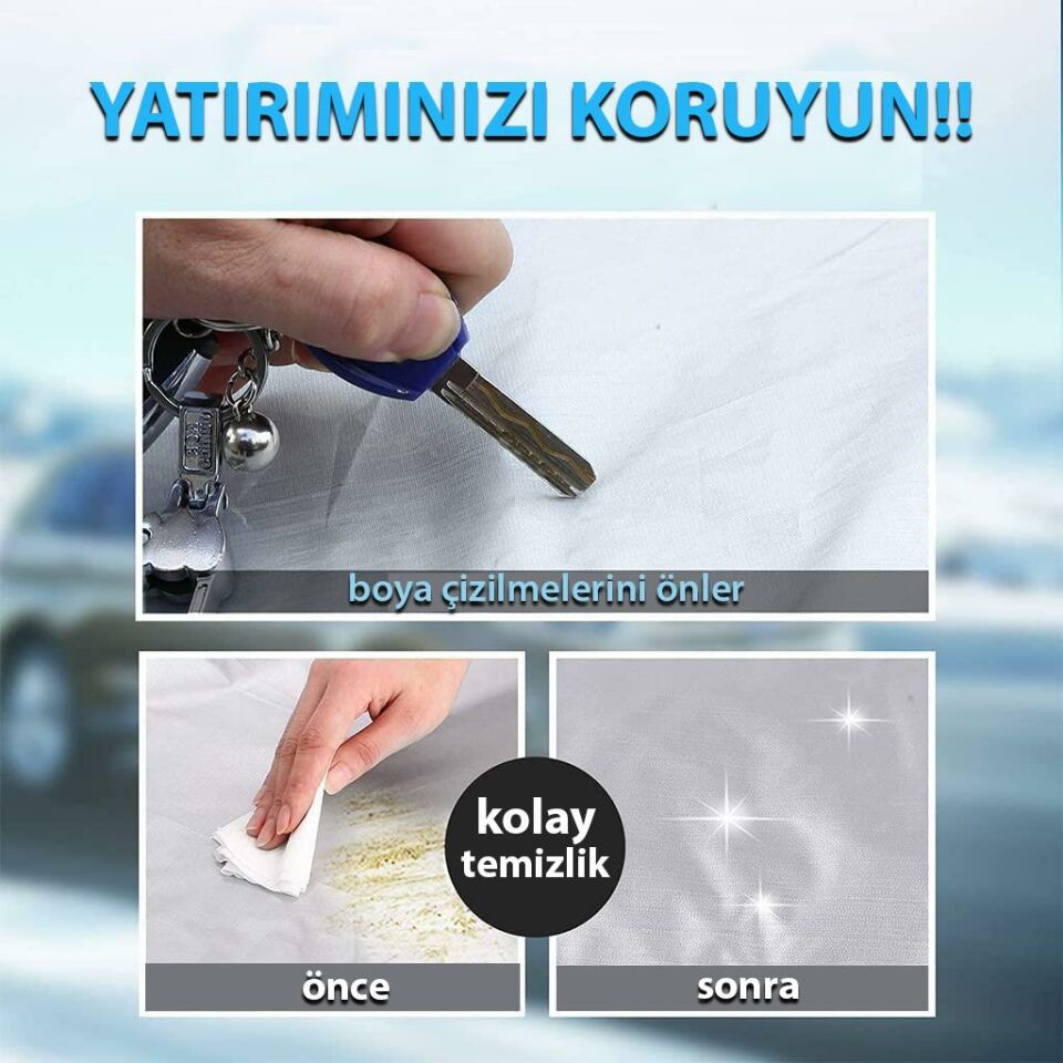 Flexair Oto Branda Sedan Large Araçlara Uyumlu