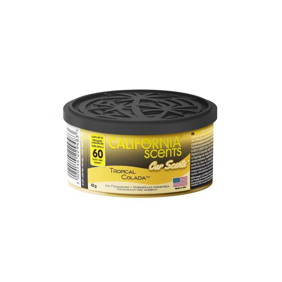 California Scents Car Scents Tropical Colada Ananas ve Hindistancevizi Aromali