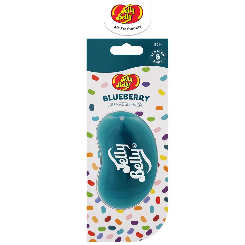 Jelly Belly 3D Hanging  Asma Koku Blueberry 18gr. Feslegen, Y.Mersini, Vanilya Aromali