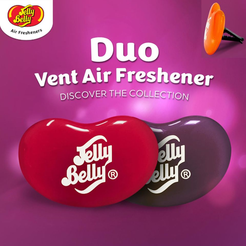 Jelly Belly DuoVent Kalotifer Geçme Koku VeryCherry 14gr. Muz, Vanilya, Kiraz Aromalı