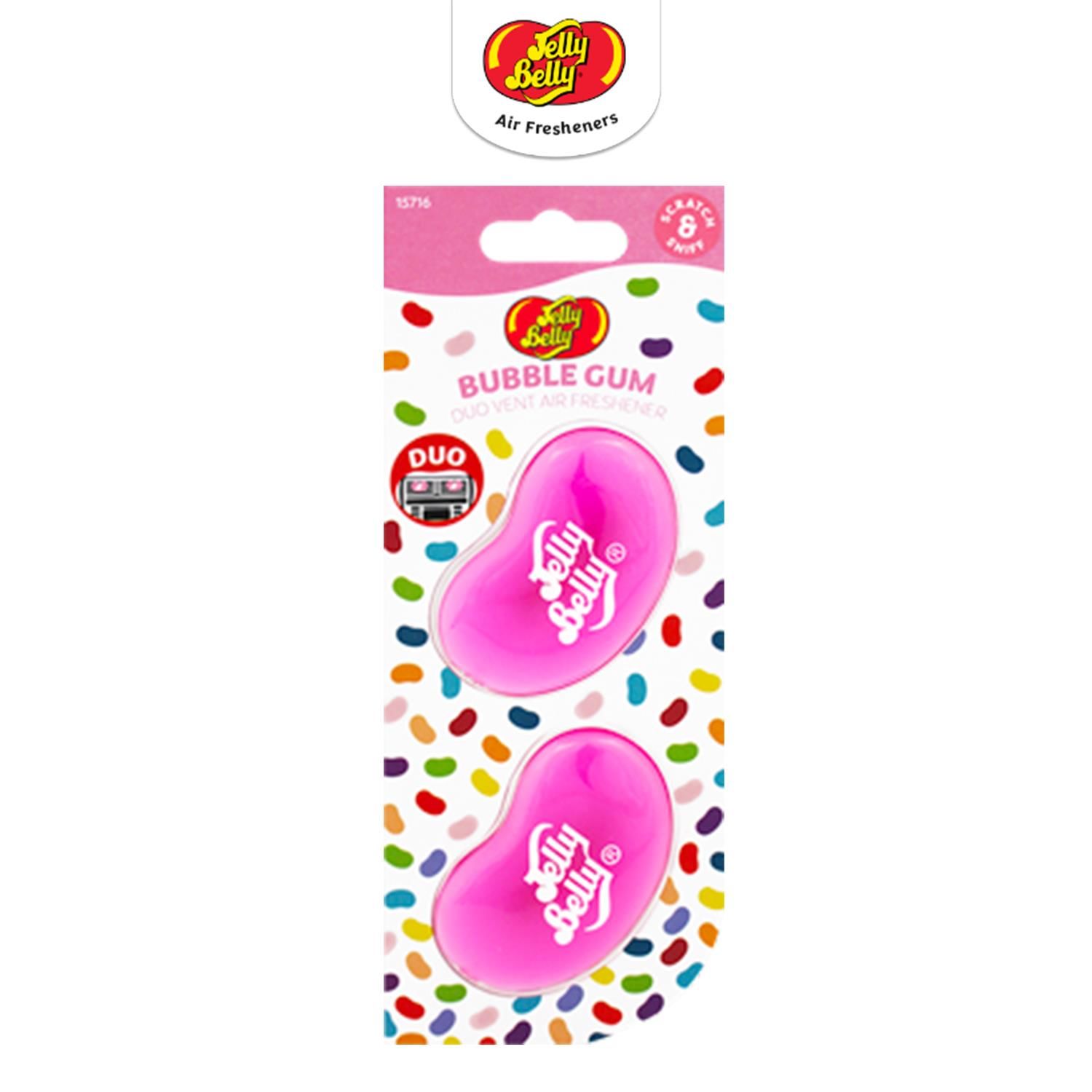 Jelly Belly DuoVent Kalorifere Geçme Koku BubbleGum 14gr. Sakız, Keklik Üzümü, Vanilya, Portakal Arom