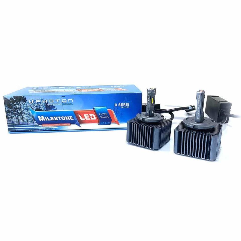 Photon Far Ampulü Led Headlight Milestone Serisi D5S Non-Ballast Versiyon
