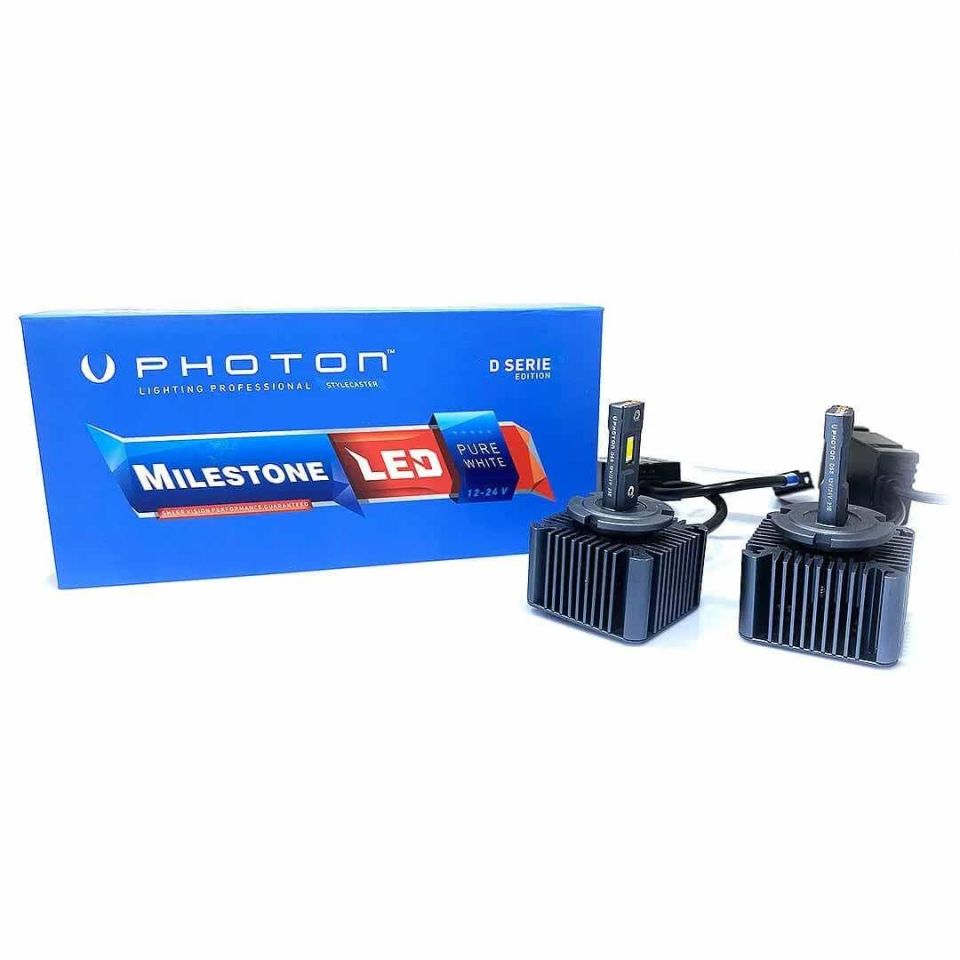 Photon Far Ampulü Led Headlight Milestone Serisi D5S Non-Ballast Versiyon