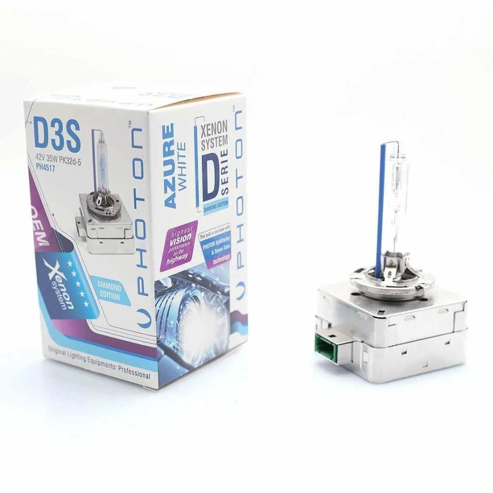 Photon Xenon Ampül D3S 8000K %50 Fazla Buz Mavisi Isigi