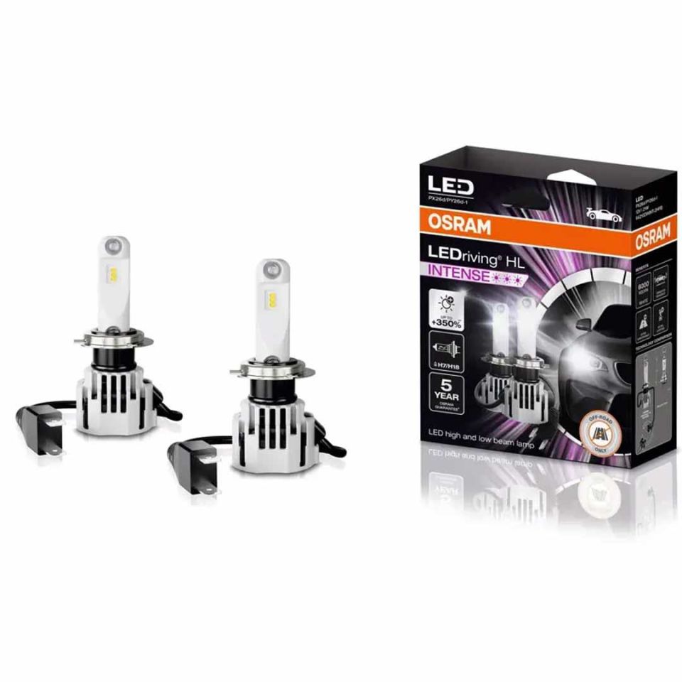 Osram Far Ampulü Led H7/H18 12V 21W intense Model 64210DWINT