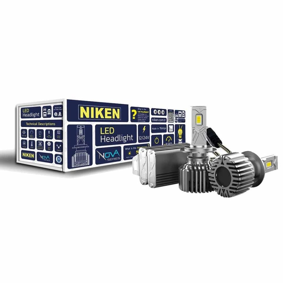 Niken Far Ampulü Led Xenon Nova Serisi H7