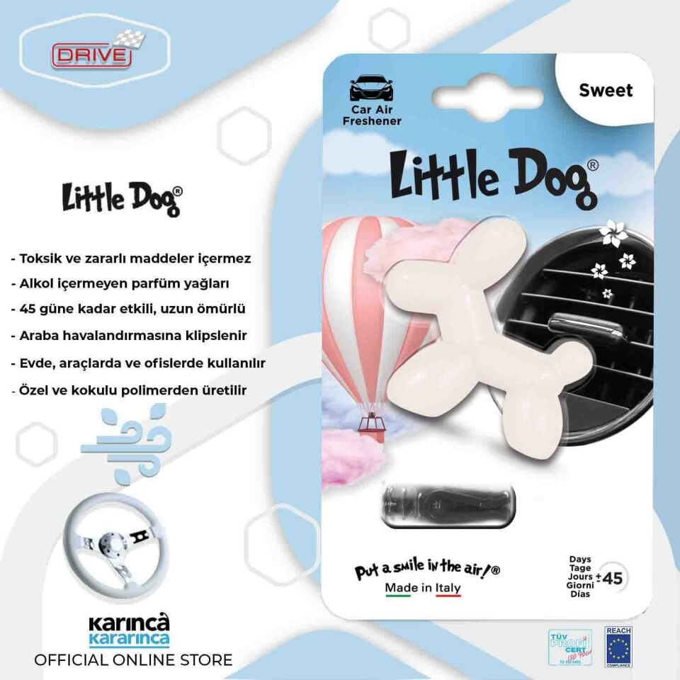 Little Dog Araba Kokusu Sweet (Tatlı)