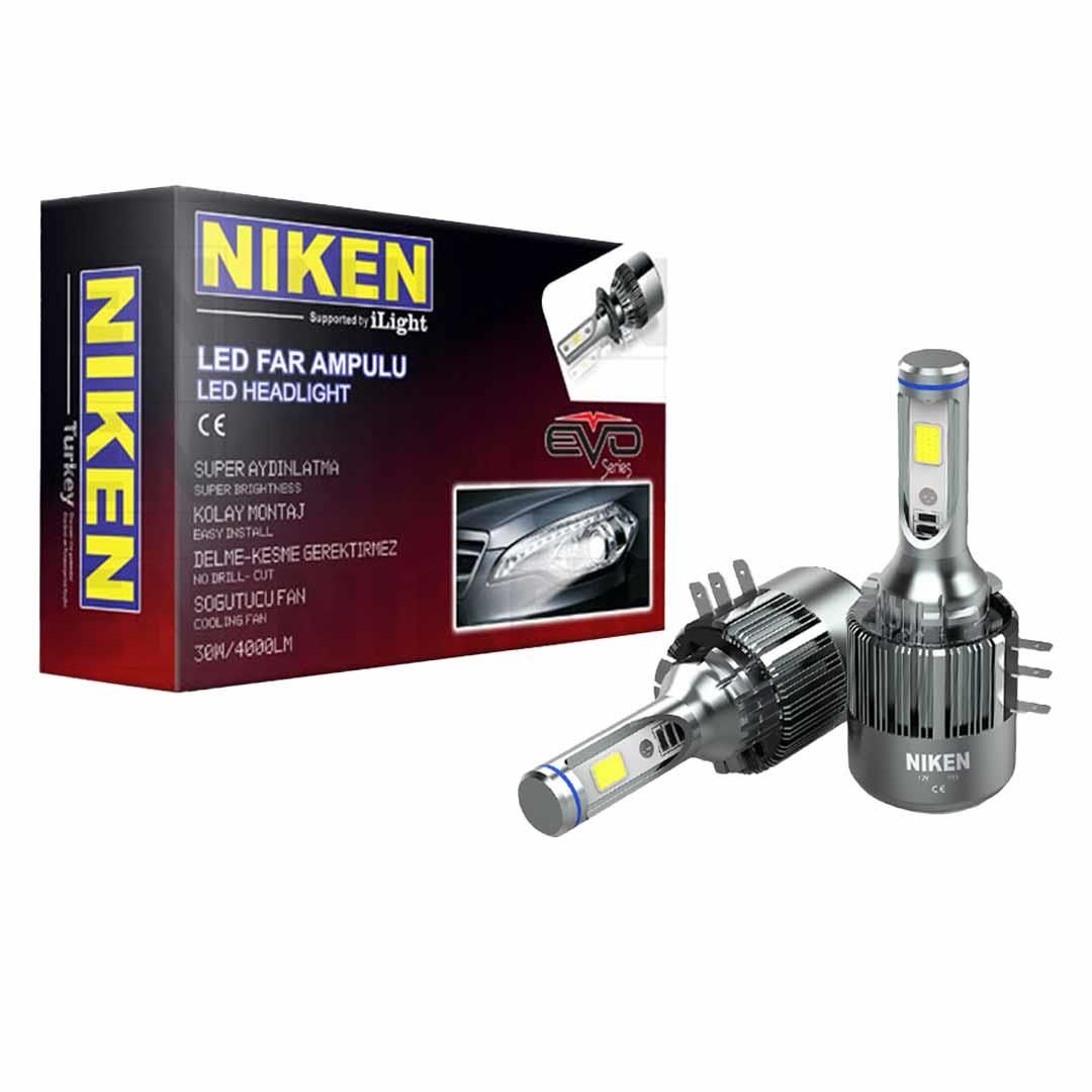 Niken Far Ampulü Led Xenon Evo Serisi H15