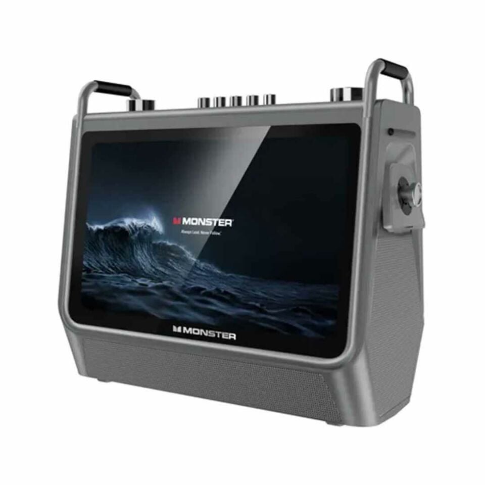 Monster Superstar 800 2 Mikrofonlu Hepsi Bir Arada Bluetooth Karaoke Sistem Hoparlörü 200W