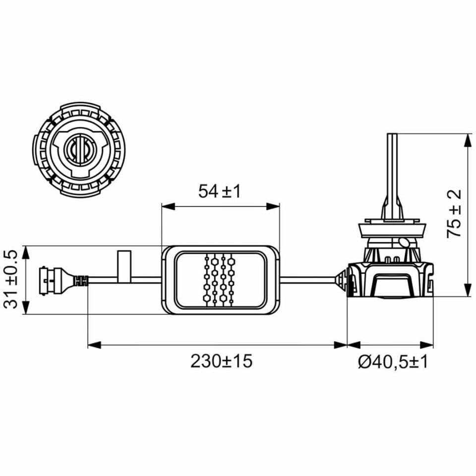 Bosch Far Ampulü Led Gigalight H8/H11/H16 30W 6000K 1987301558