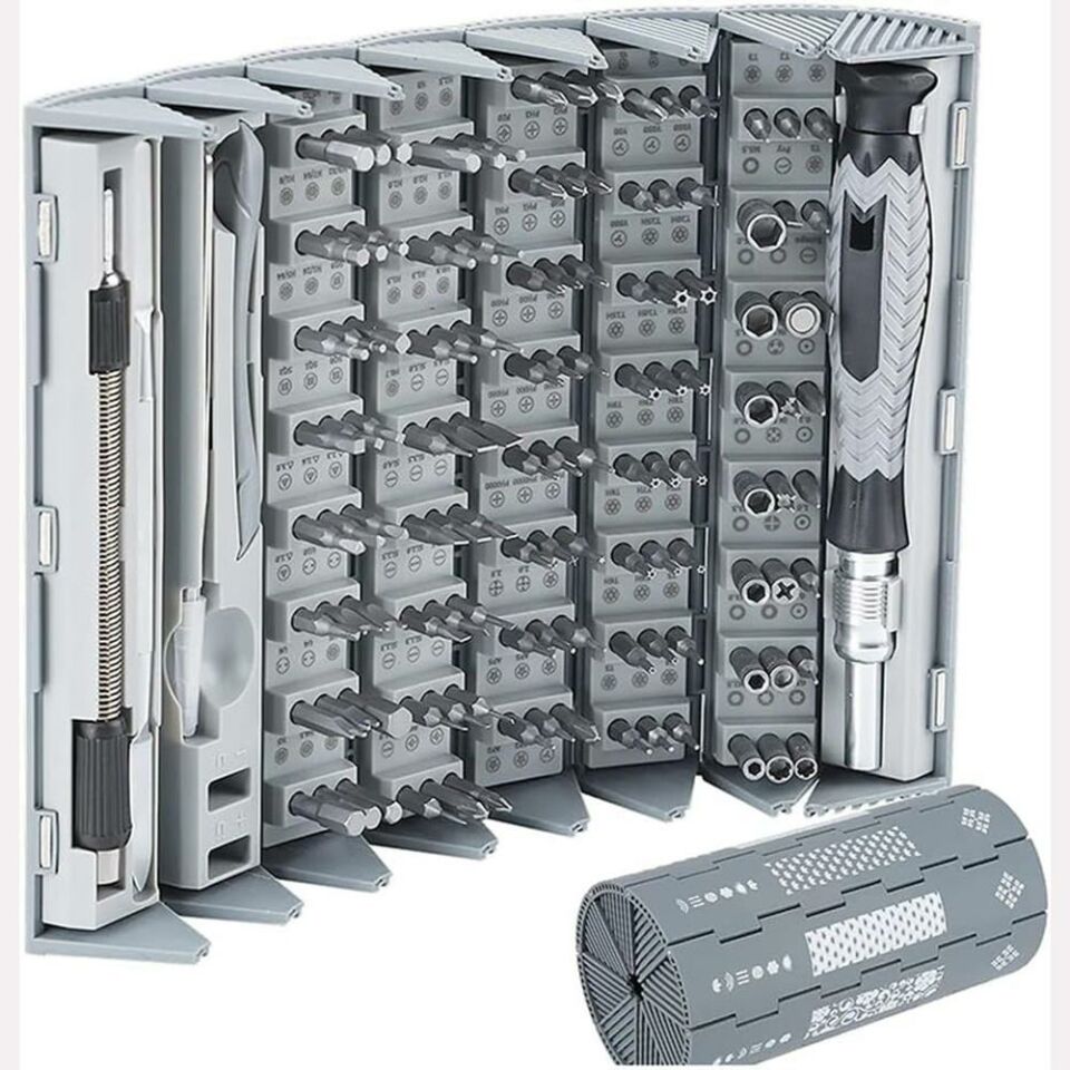 Kingsdun 126 Parçali Hassas Tornavida Seti KS-840116