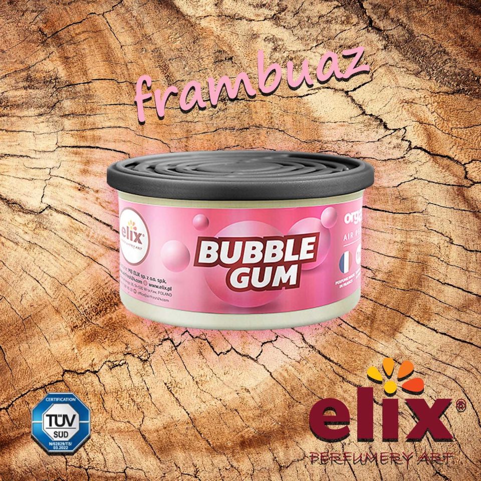 ELIX Organik Metal Kutuda Dogal Liflere Emdirilmis Özel Aromali Koku - Sakiz