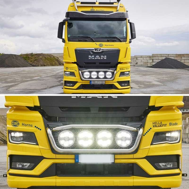 Hella Off-Road Valuefit Blade Led Uzun Far Krom 22W 7'' Beyaz Isik 1FJ357198-001