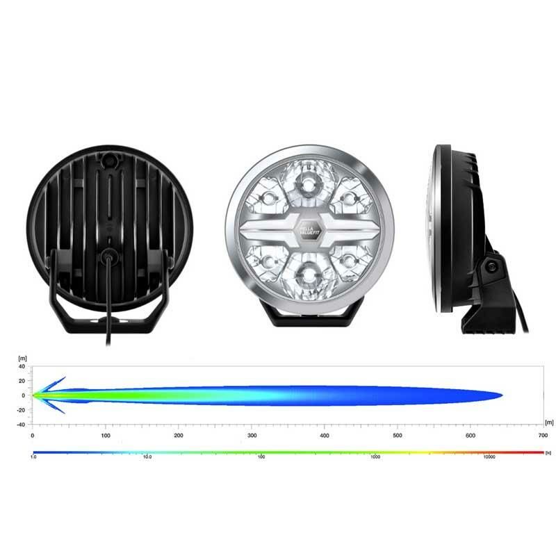 Hella Off-Road Valuefit Blade Led Uzun Far Krom 36W 7'' Beyaz Isik 1FJ357198-011