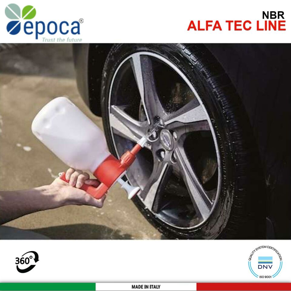 Epoca ALFA TEC NBR Contali 360° Sivi ve Deterjan Püskürtme Pompasi 2Lt.