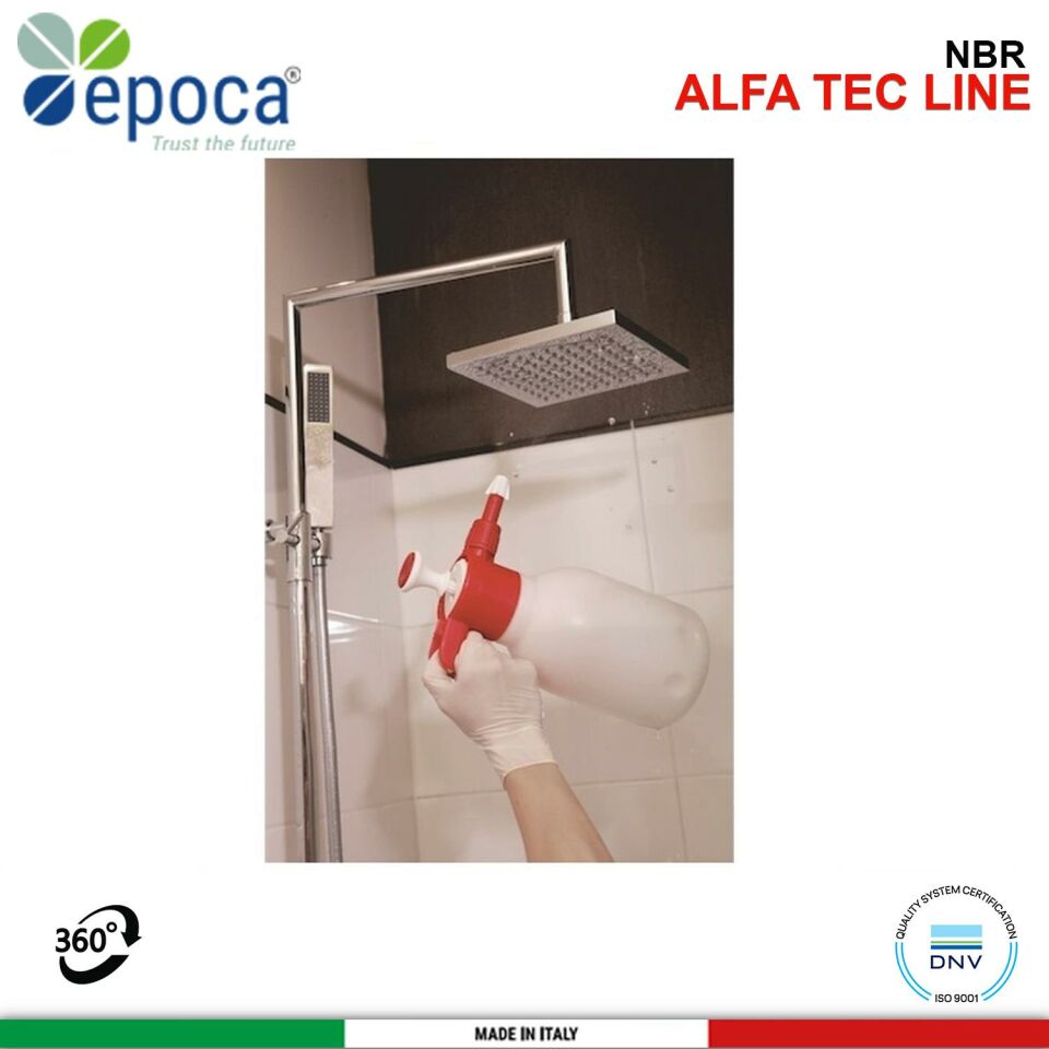 Epoca ALFA TEC NBR Contali 360° Sivi ve Deterjan Püskürtme Pompasi 2Lt.