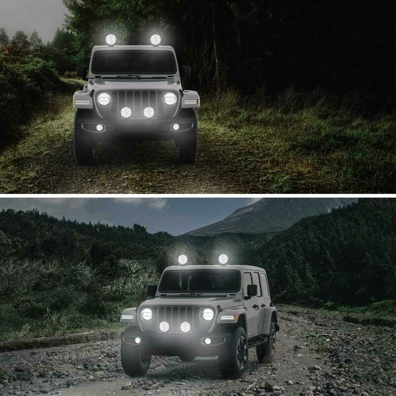 Hella Off-Road Valuefit Blade Led Uzun Far Siyah 36W 7'' Beyaz Isik 1FJ357198-051